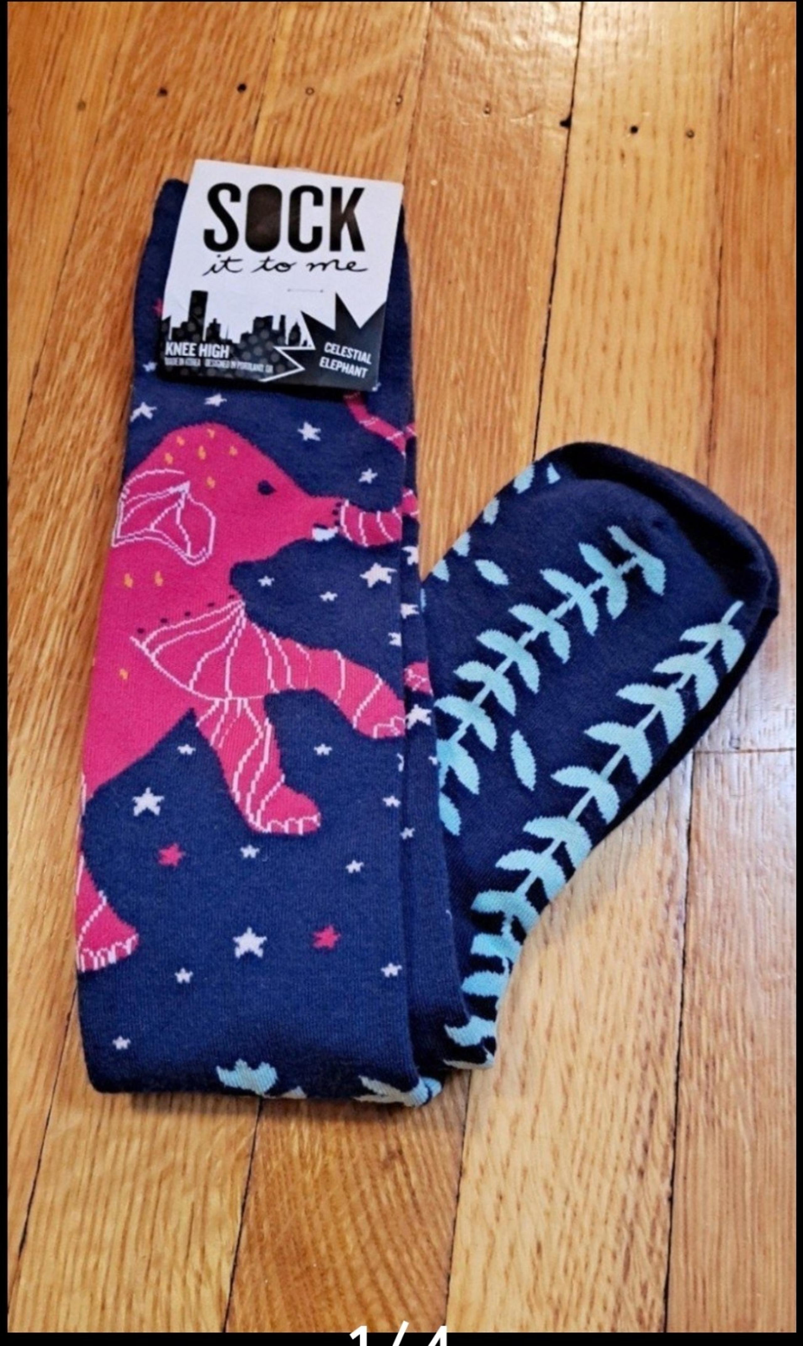 Sock it to Me Elephant Knee Socks