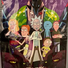 Rick and Morty Limited release HBO max Promo tote bag and shirt bundle