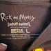 Rick and Morty Limited release HBO max Promo tote bag and shirt bundle