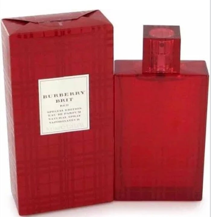 BURBERRY BRIT RED SPECIAL EDITION, 1.7oz 50ml,Eau de Parfum,2005 sealed!