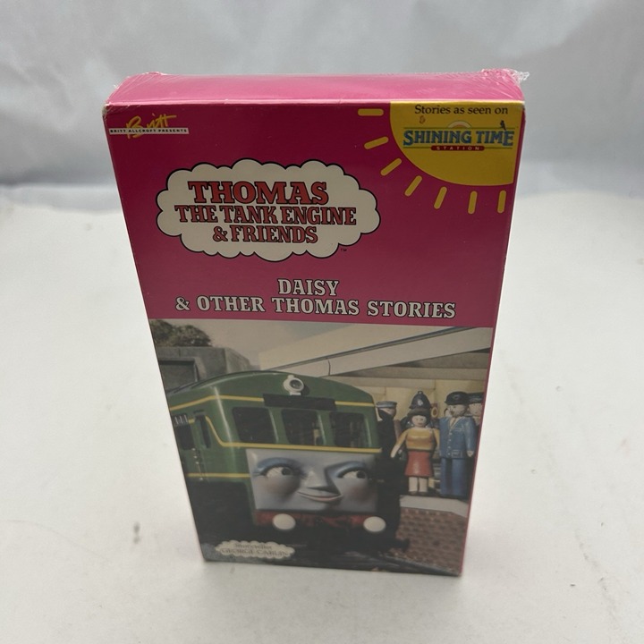 Thomas the Tank Engine Daisy & Other Thomas Stories VHS 1993 George Carlin Train