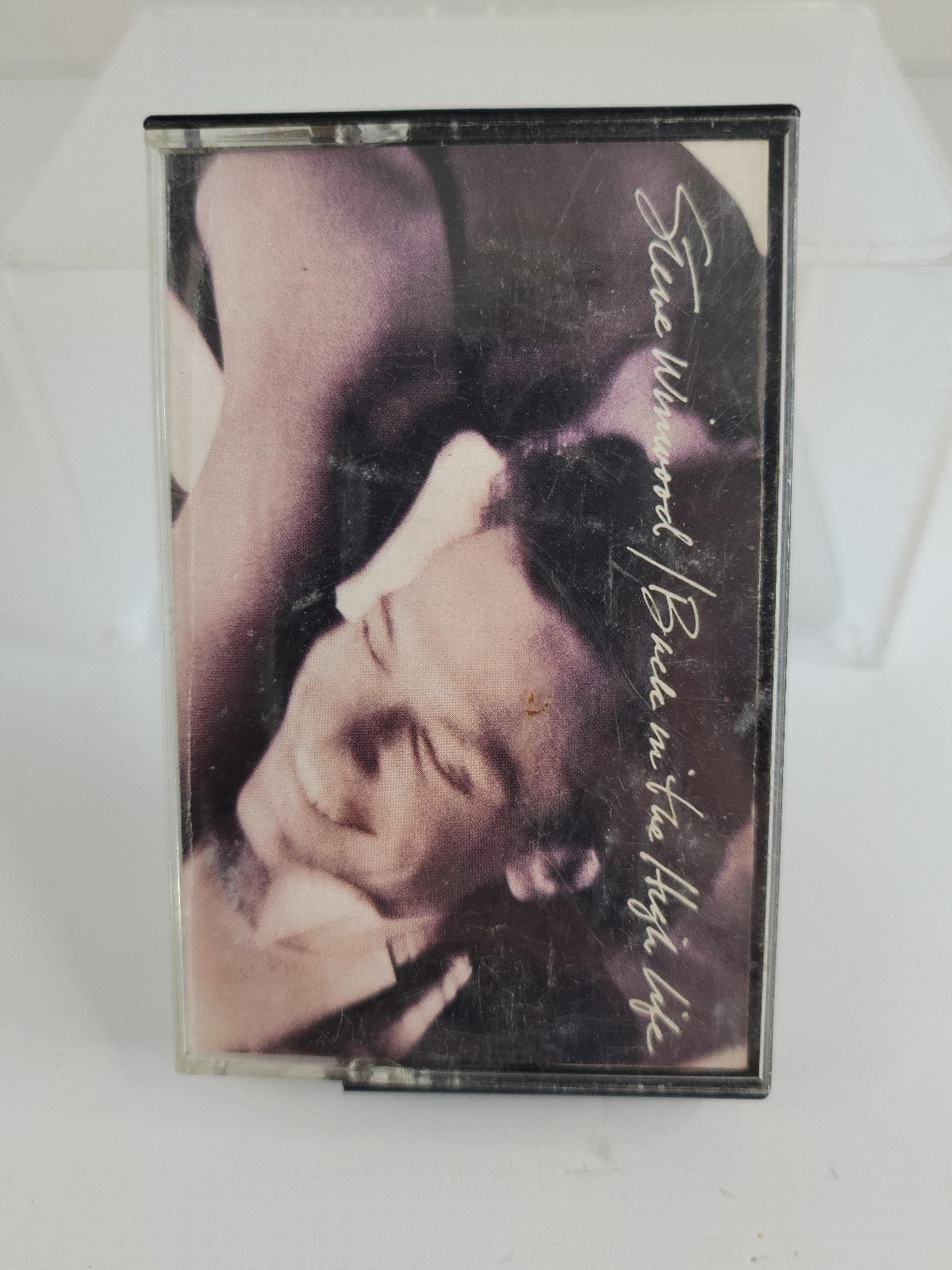 Vintage Back In The High Life Steve Winwood Cassette 1986 Island Records