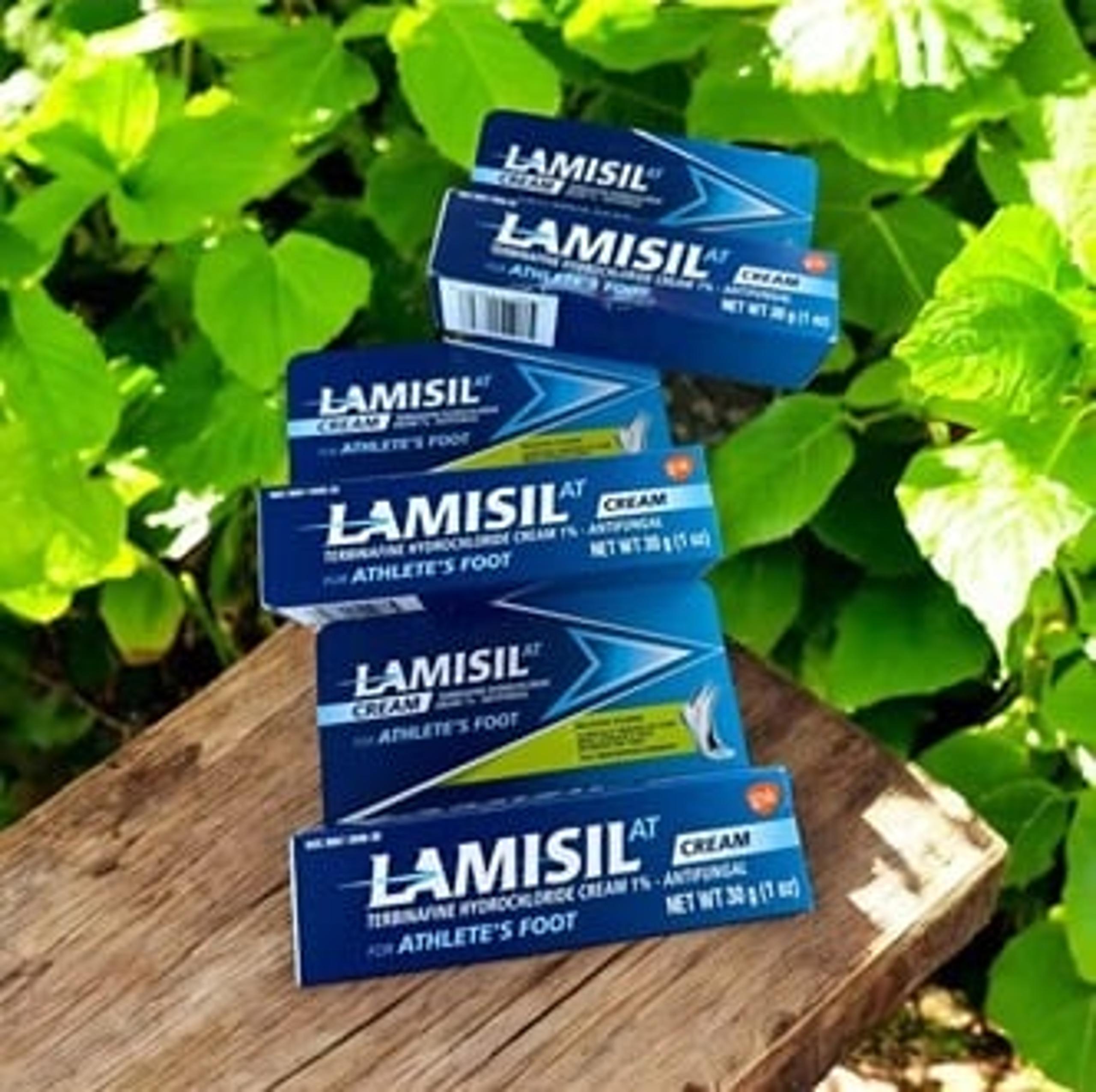 3 Lamisil AT Antifungal Cream Athletes Foot 1oz ea 08/2024 New! Relieves Itching