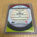 GG Jackson autographed card, limited to 99 copies.