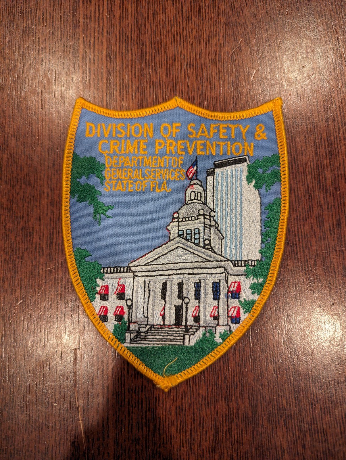 FLA Division of Safety & Crime Prevention Uniform Patch