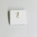 Real Diamond Pendant 10K Gold Initial C