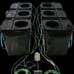 6-Plant DELUXE DWC Hydroponic System Package W/ 5.3-Gallon Reservoir & Sight kit