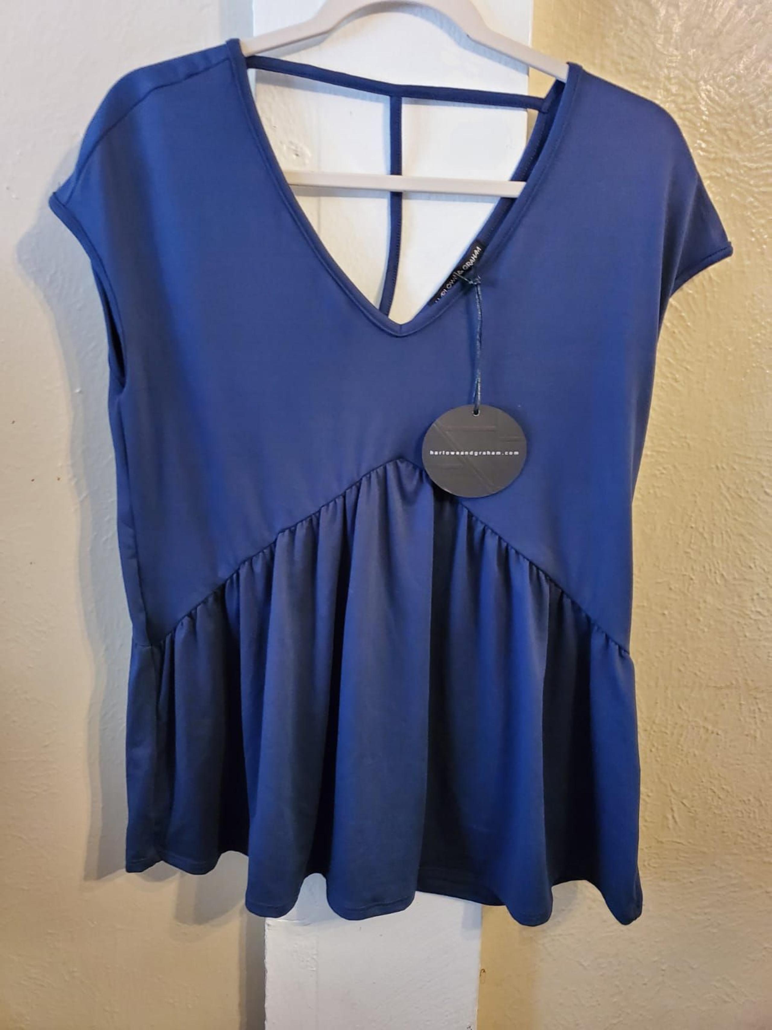 Harlowe & Graham Womens Blouse Xs