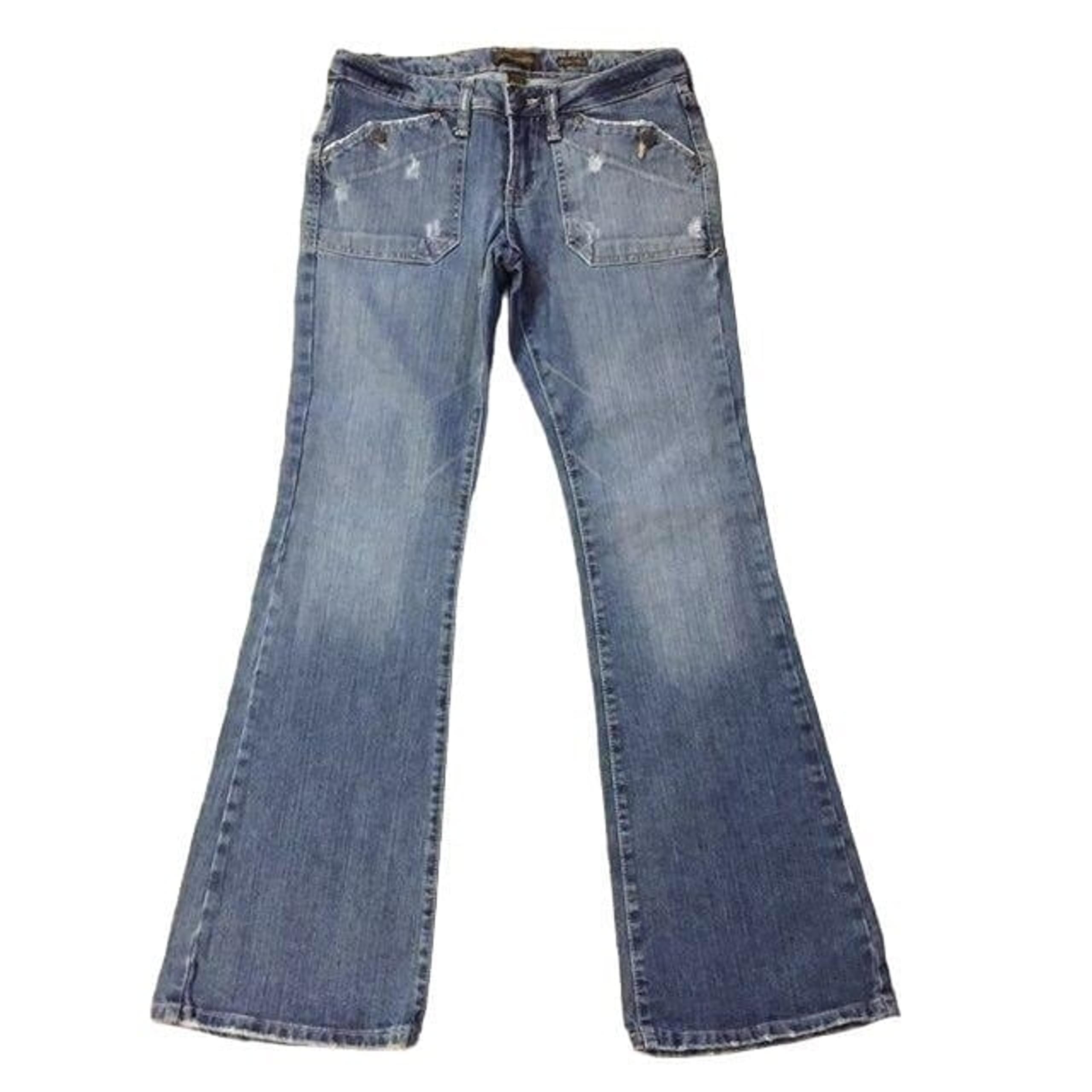 Aeropostale Jeans Juniors 5/6 Tall Used Stretch Flare
