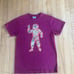 Billionaire Boys Club Purple Scuba Diver Graphic T-Shirt - Size M - 100% Cotton