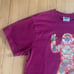 Billionaire Boys Club Purple Scuba Diver Graphic T-Shirt - Size M - 100% Cotton