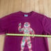 Billionaire Boys Club Purple Scuba Diver Graphic T-Shirt - Size M - 100% Cotton