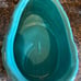 Fiestaware Dancing Lady Cookie Jar Turquoise