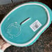 Fiestaware Dancing Lady Cookie Jar Turquoise