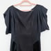 All Saints Spitalfields Japanese Cloth Lightweight Werbovy Mini Dress Black Sz 8