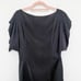 All Saints Spitalfields Japanese Cloth Lightweight Werbovy Mini Dress Black Sz 8
