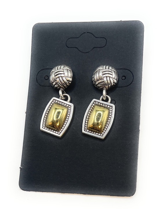 Brighton Vintage Gold Drop Earrings - 8120