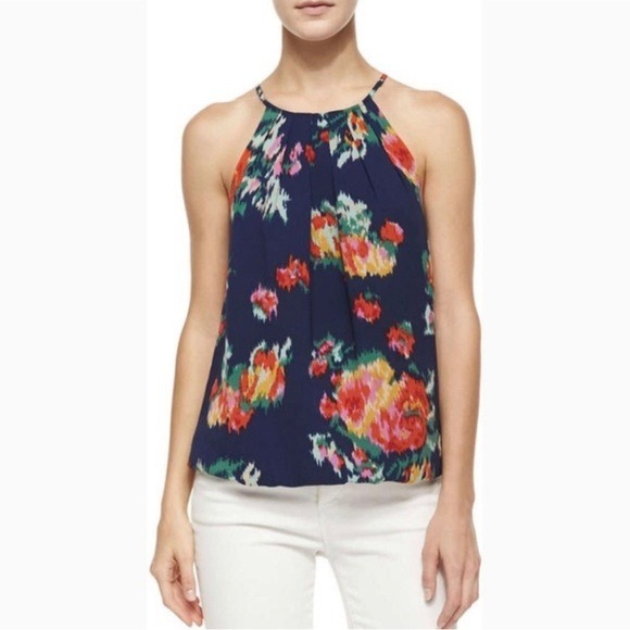 JOIE Silk Floral Top