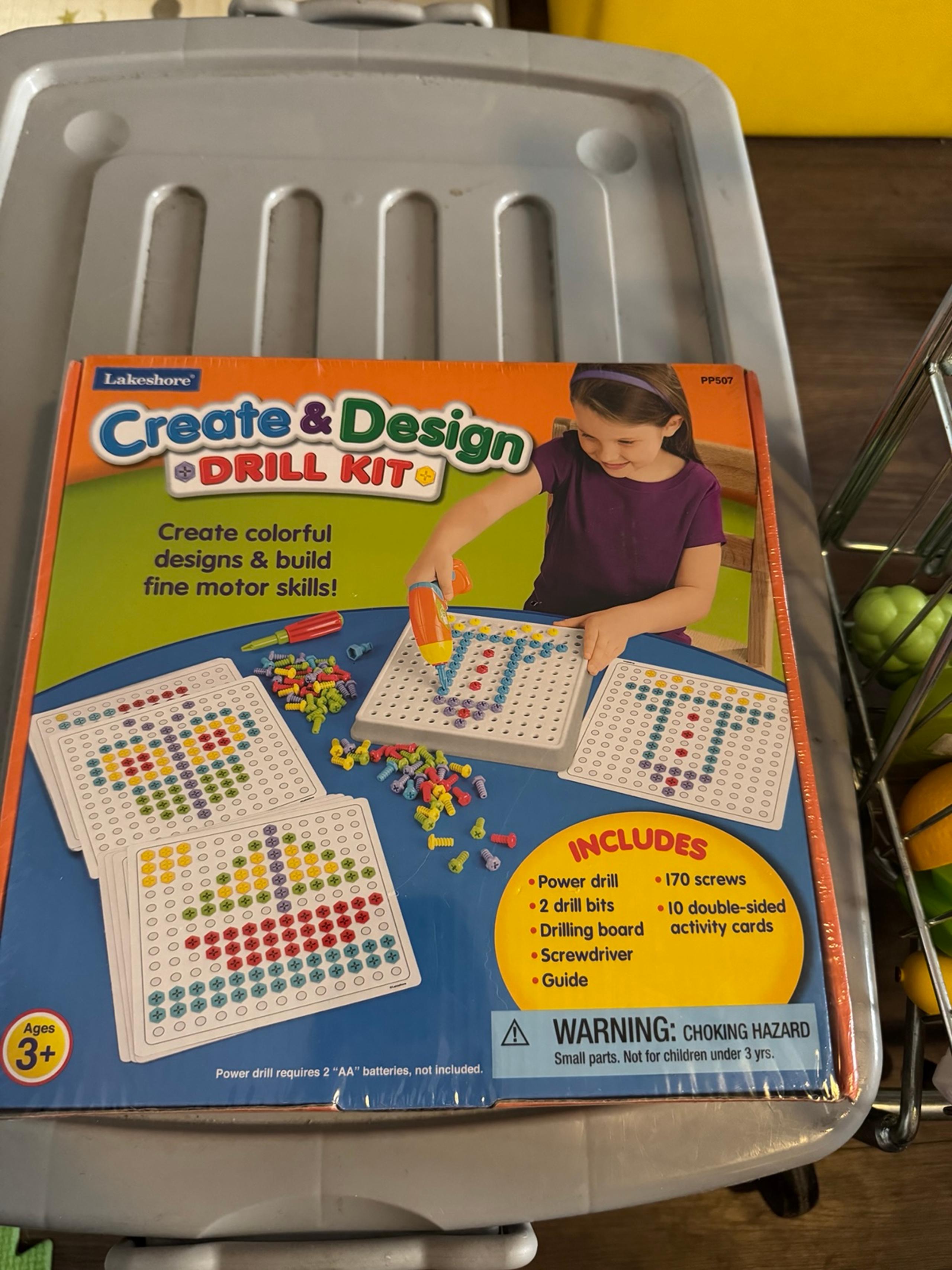 Lakeshore create & Design drill kit