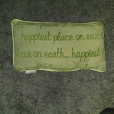 Disney parks Happiest place on earth throw pillow