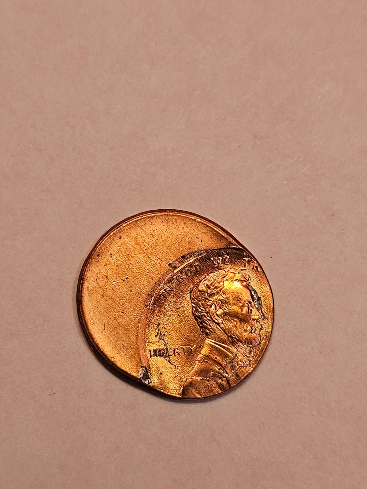 penny error off center