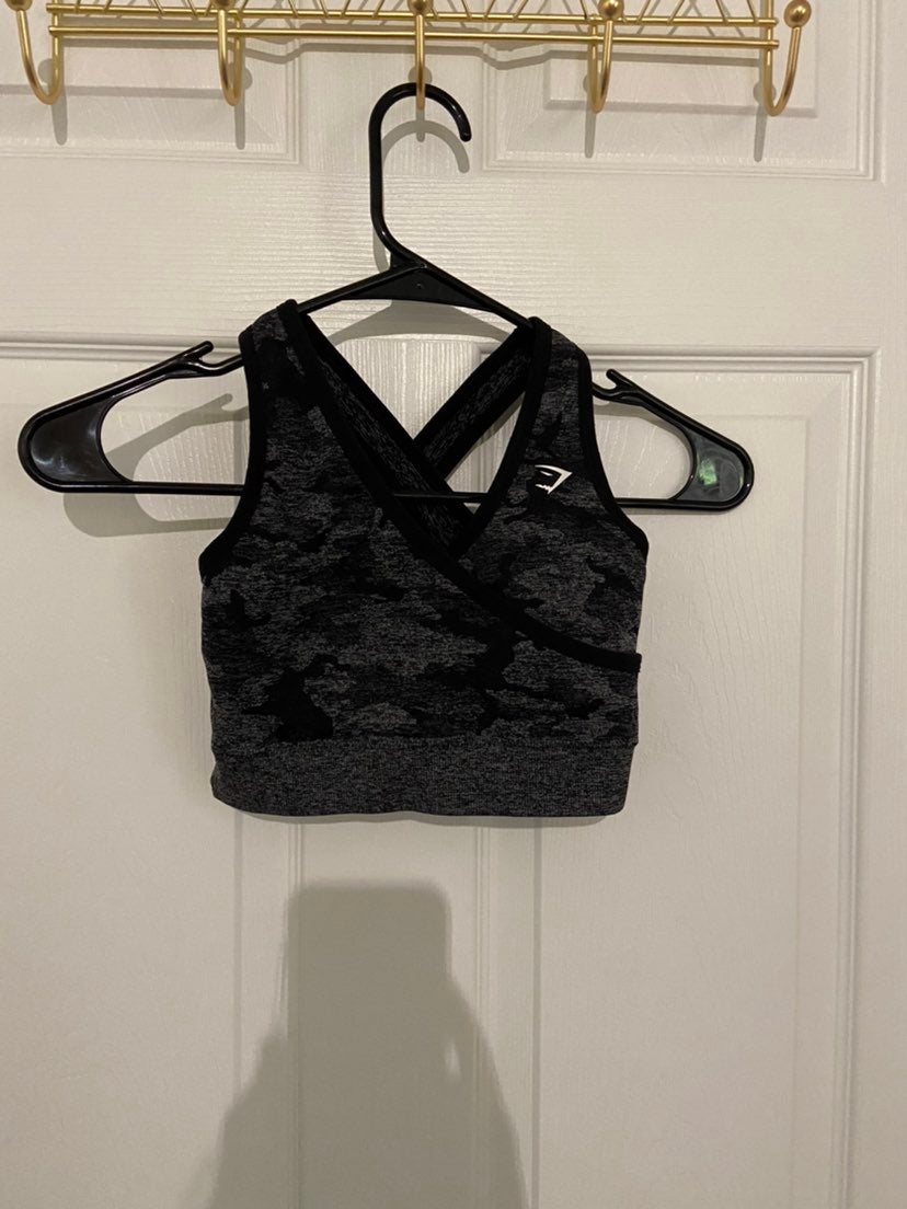 SET of Gymshark Camo Seamless Sports Bra AND Leggings SET