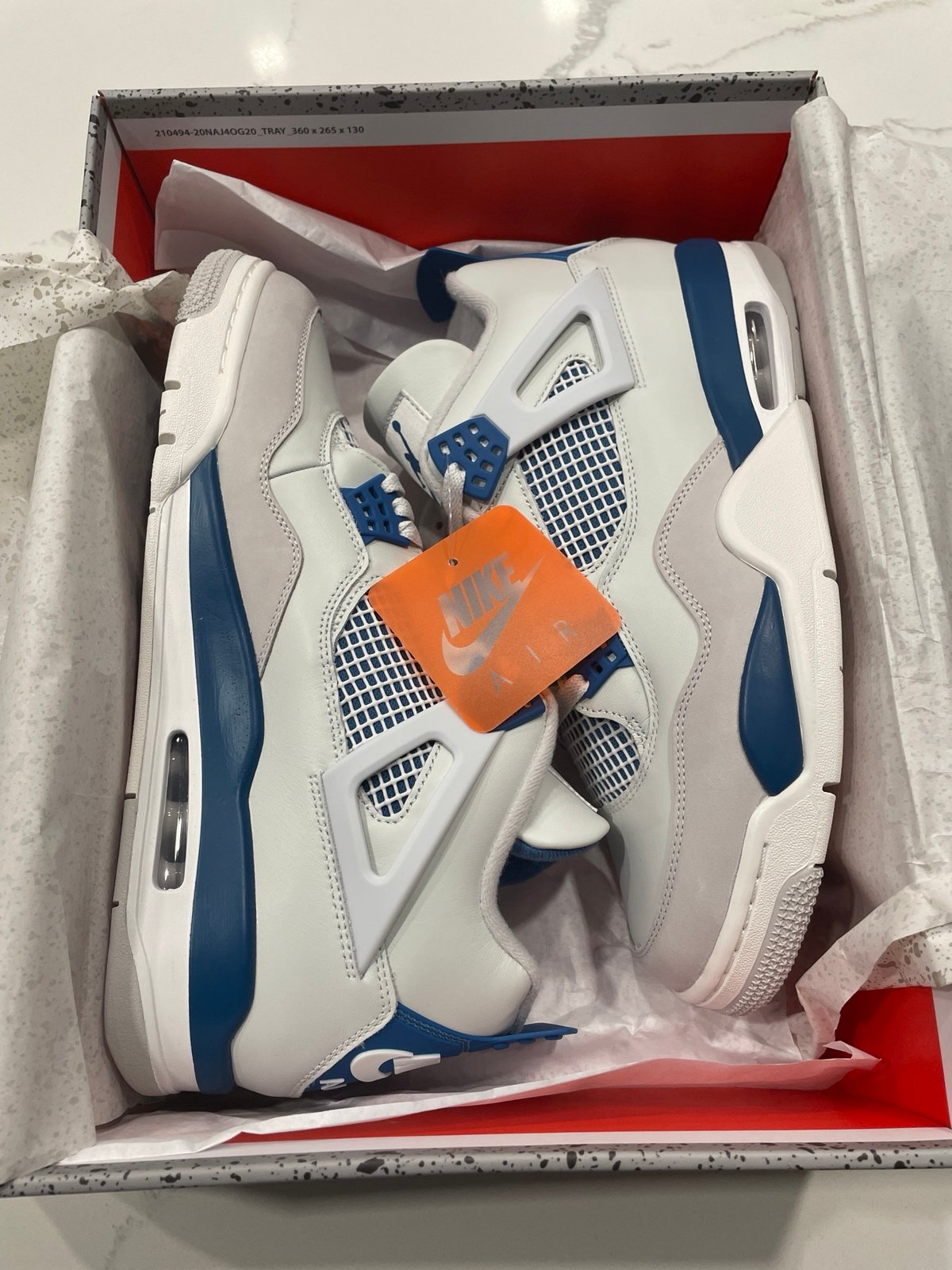 Jordan 4 Military Blue
