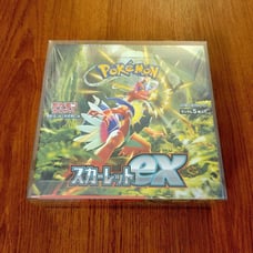 Bundle&Save MessageMe: Pokémon Scarlet ex Japanese Booster Box + Display Case