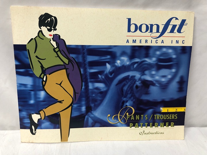 Bonfit America Inc Pants Trousers Patterner Instructions By Stanley Lerman