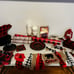 Buffalo plaid first birthday bundle