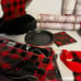 Buffalo plaid first birthday bundle