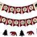 Buffalo plaid first birthday bundle