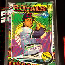 Topps Project 2020 55 George Brett Beck