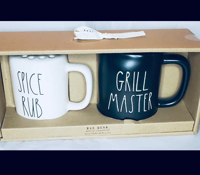 Rae Dunn SPICE RUB & GRILL MASTER Set!
