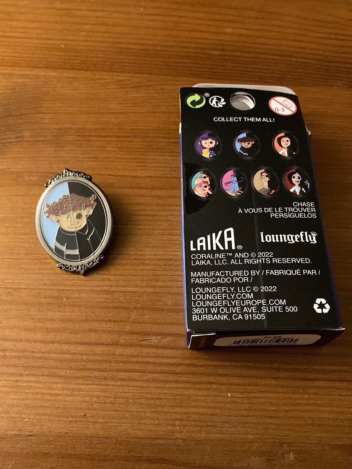 Loungefly Coraline Both Worlds Blind Box Pins