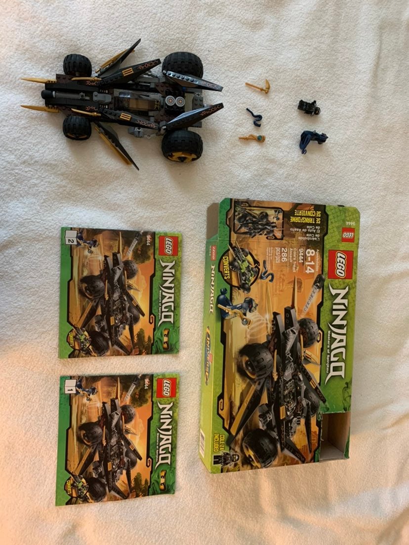 Retired LEGO Ninjago Cole's Tread Assault 9444