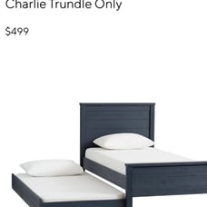 Pottery Barn Universal Navy Trundle
