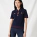 Maje Misla Knit Topstitched Top (1/S)