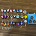 Lot Of 27 Disney Retractable ID Holder Lanyard Holders Lion King Winnie The Pooh
