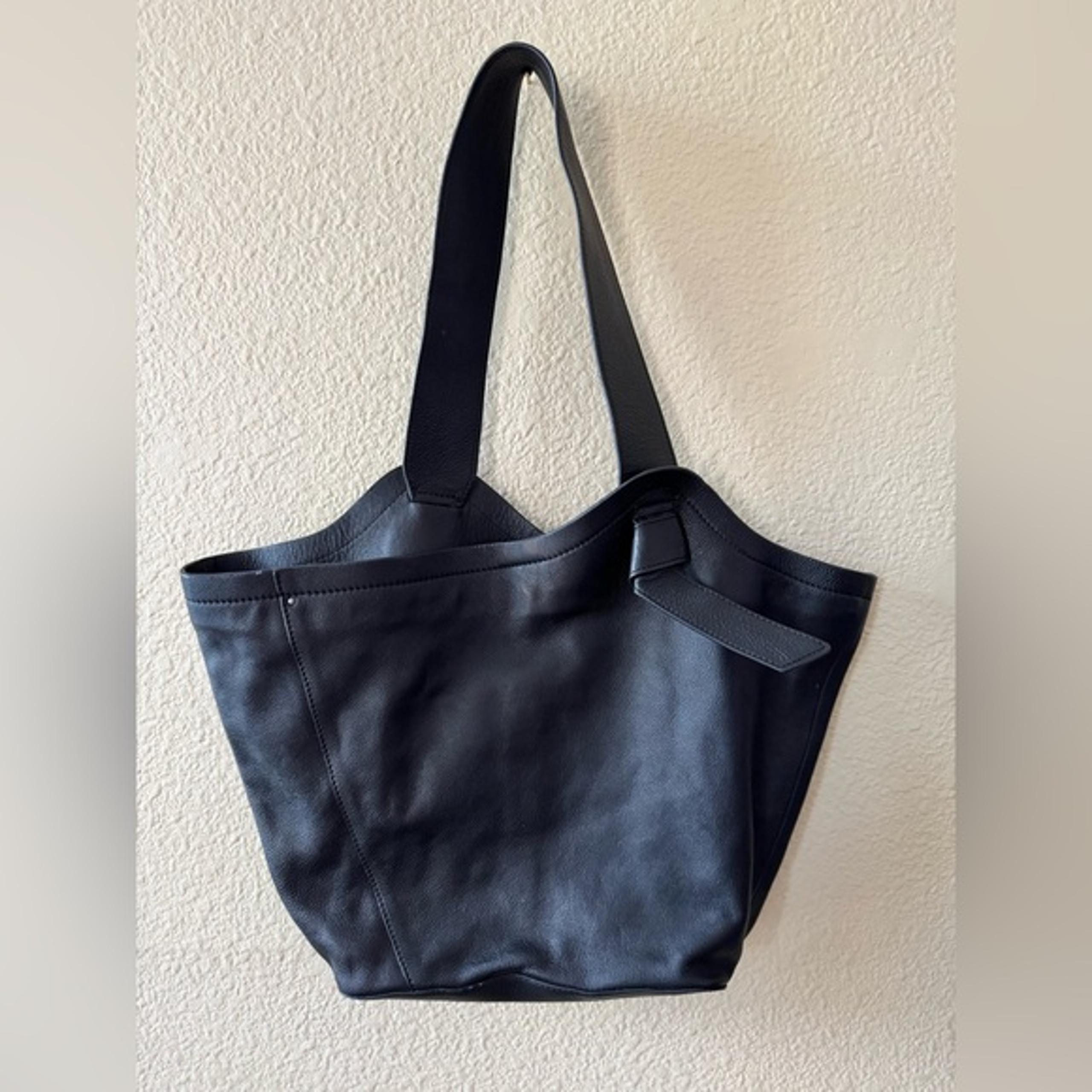 Lucky Brand | Black Leather Jeun Tote Bag Purse