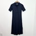 AYR The Scout Dress in Seashell Collared NEW Navy Preppy size XS