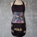Funny Schitt's Creek Fold it In Apron David Moira, Black