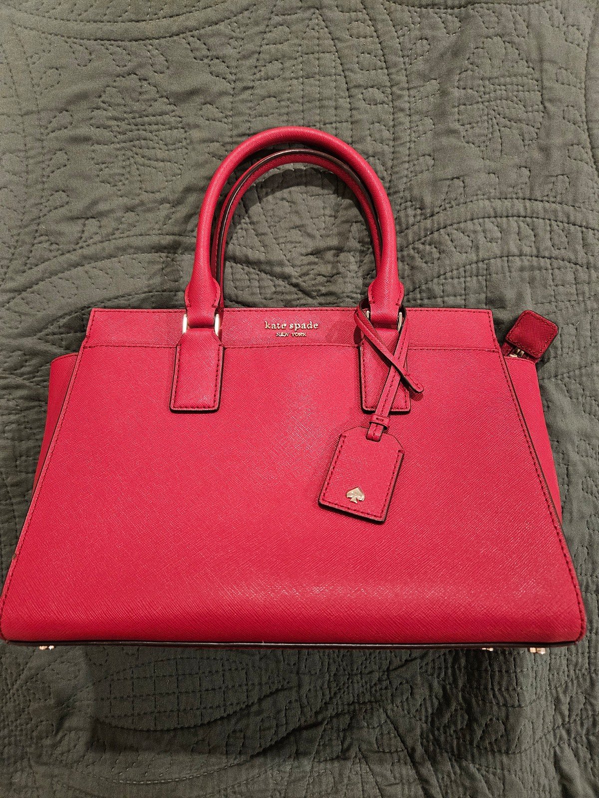 kate spades leather bag