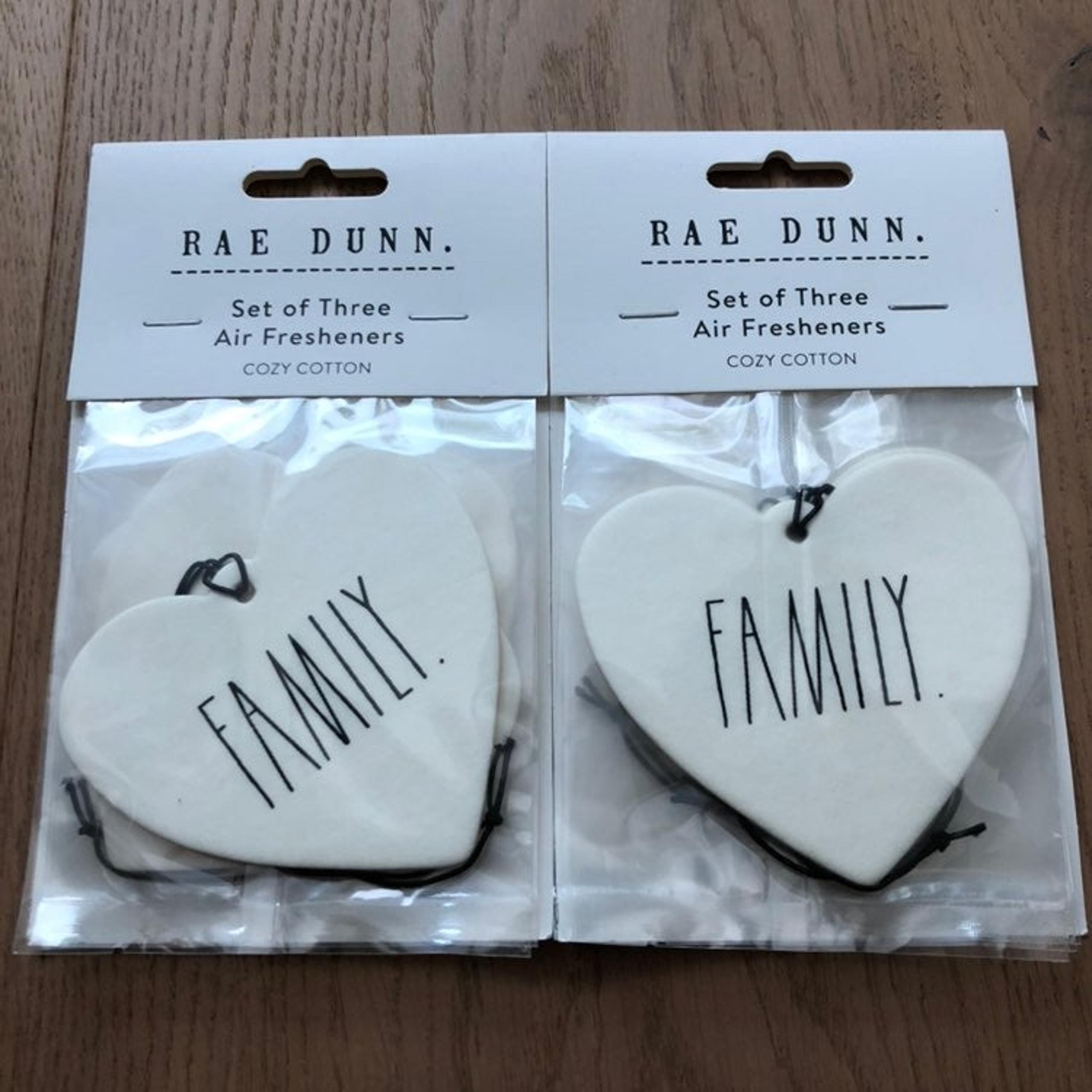 Rae Dunn Air Freshener FAMILY 2 pack