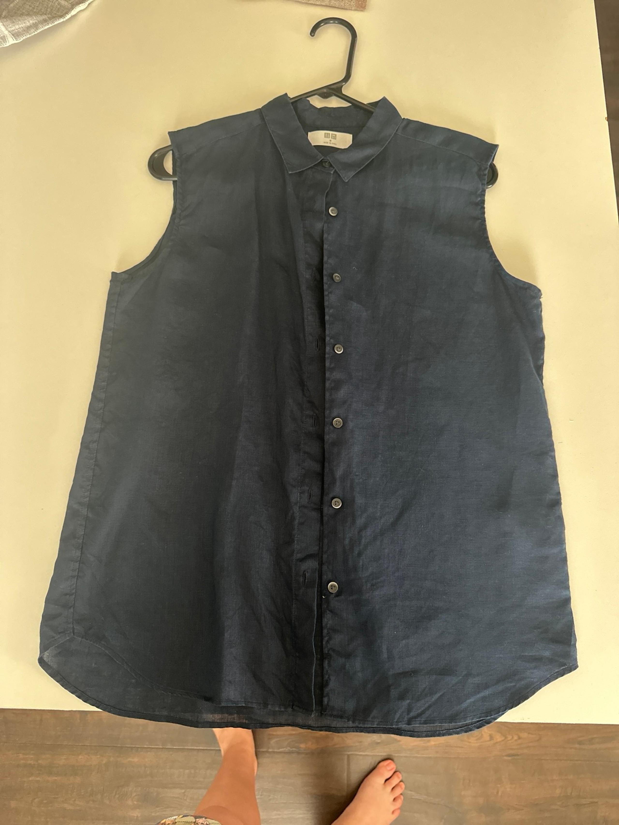 Uniqlo linen button down