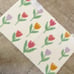 MARTHA STEWART Everyday Floral TULIP Nonslip Bath Rug