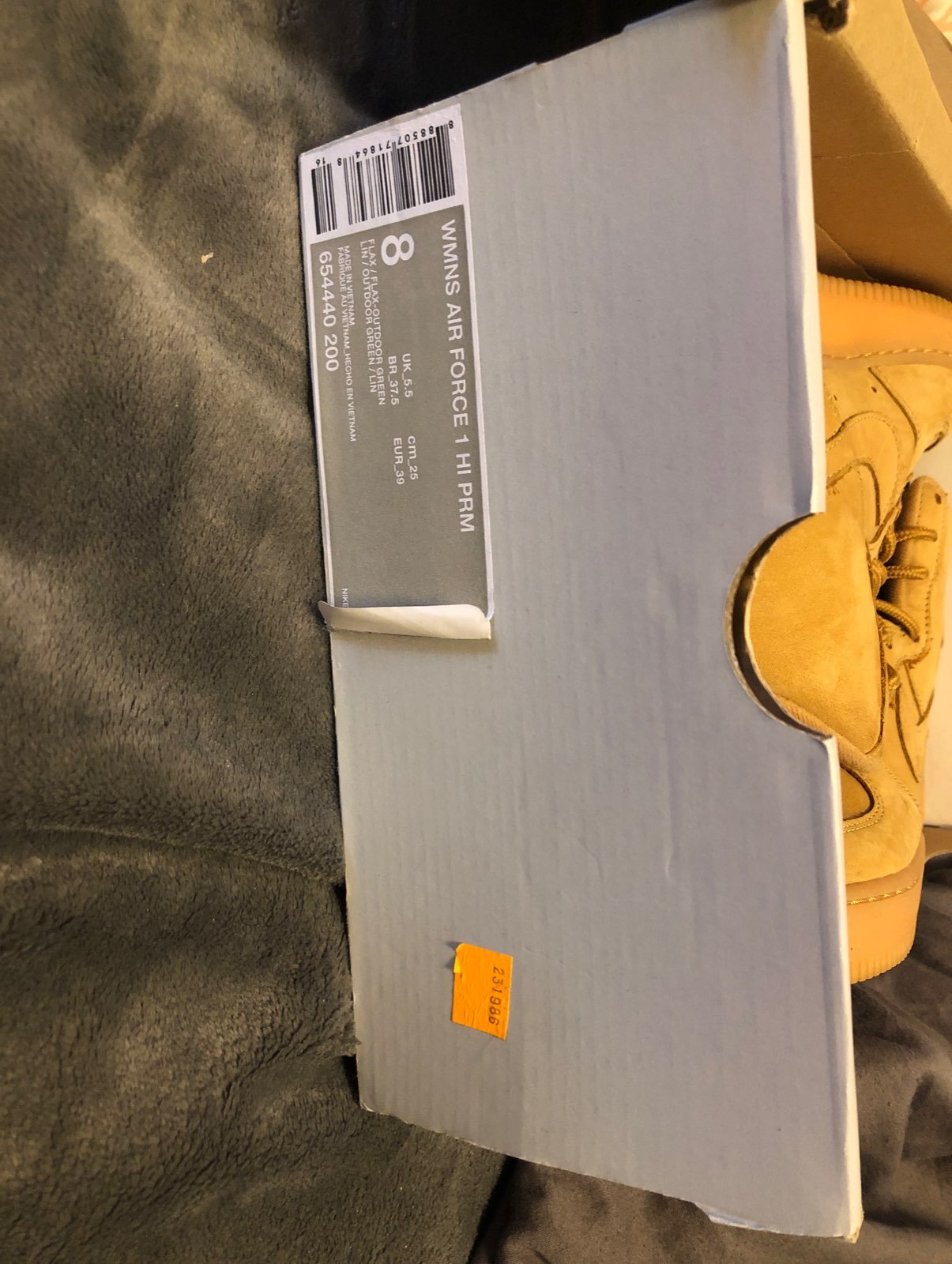 Air force 1 wheat