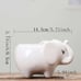 1pc Hippo Flower Pots Succulent Planter Pots Mini Ceramic Plants Containers For