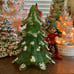 MCM Christmas tree spaghetti lucite light lamp