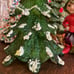 MCM Christmas tree spaghetti lucite light lamp